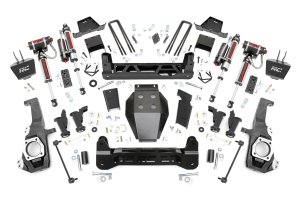 GMC Sierra 2500 HD Suspension Lift Kit - Rough Country - 7 Inch Lift Kit with Torsion Drop and Vertex with Overloads - '20-'25